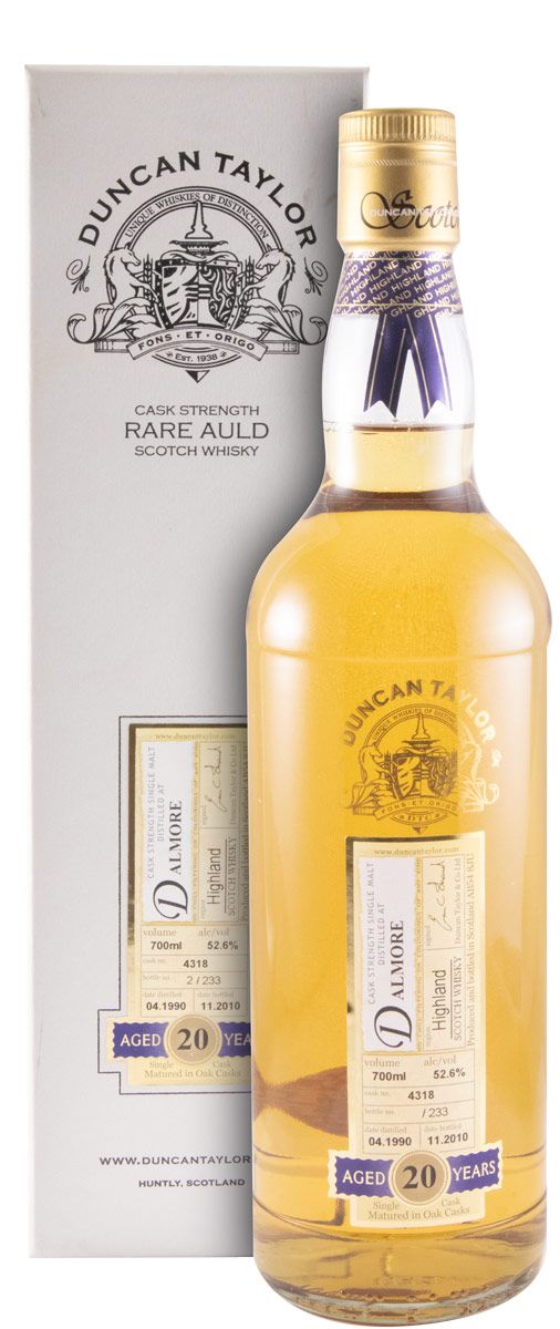 1990 Duncan Taylor Dalmore 20 anos