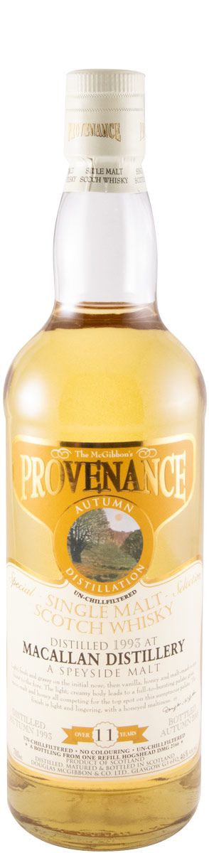 1993 The McGibbon's Provenance Macallan 11 anos