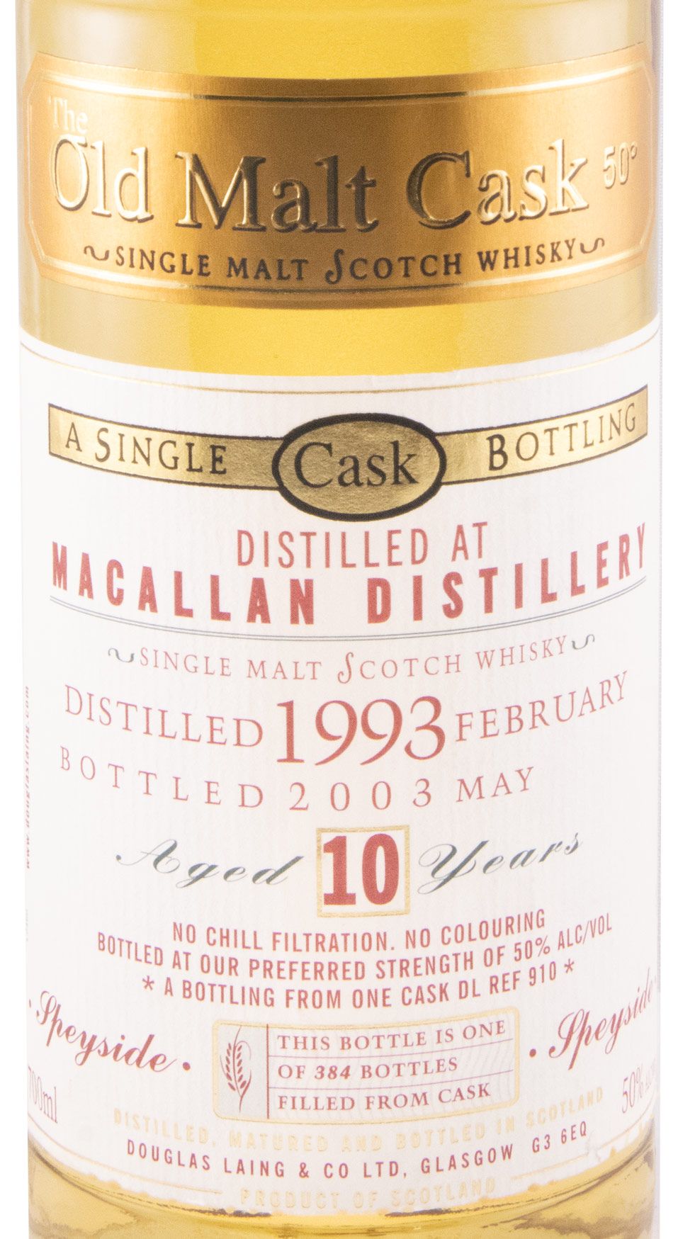 1993 The Old Malt Cask Macallan 10 anos