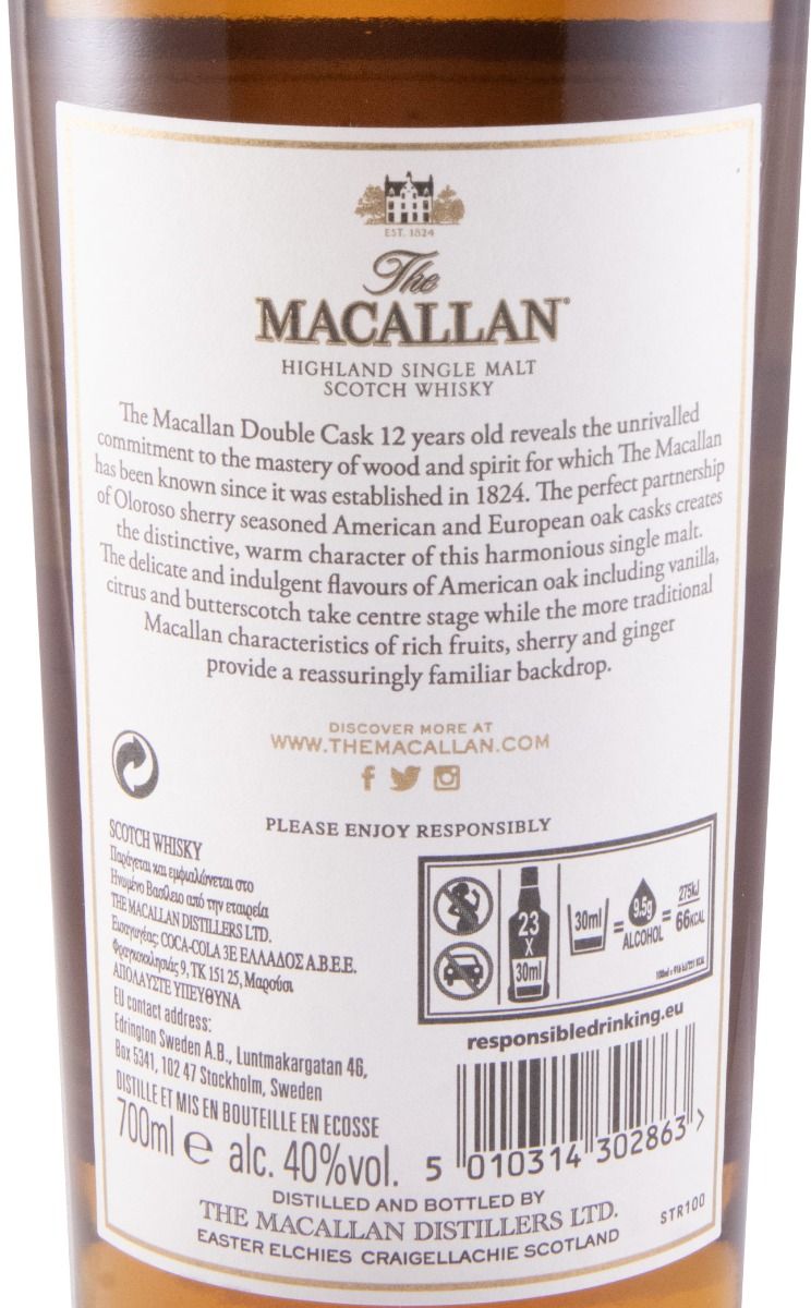 Macallan Double Cask Limited Edition Twin Pack 12 anos