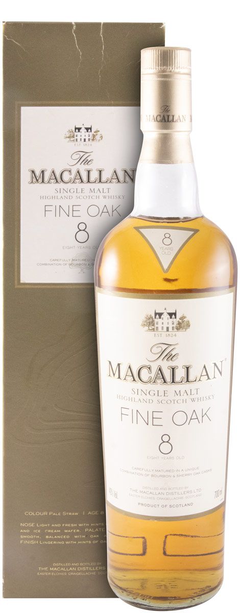 Macallan Fine Oak 8 years (former bottle)