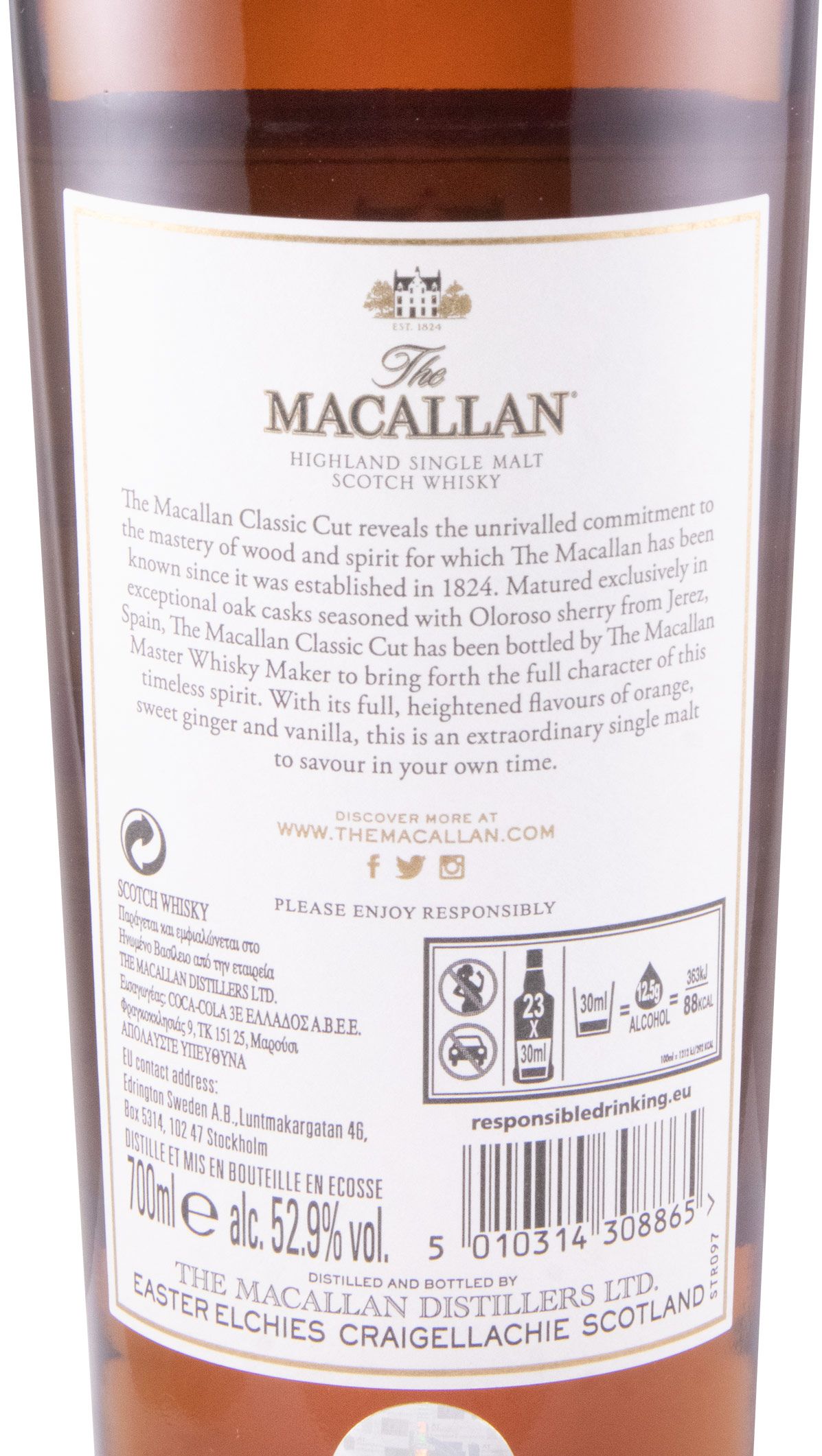 2019 Macallan Classic Cut