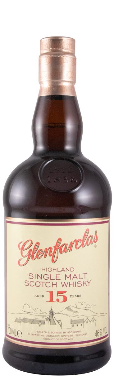 Glenfarclas 15 years w/2 Miniatures Glenfarclas 105 & Glenfarclas 25 years