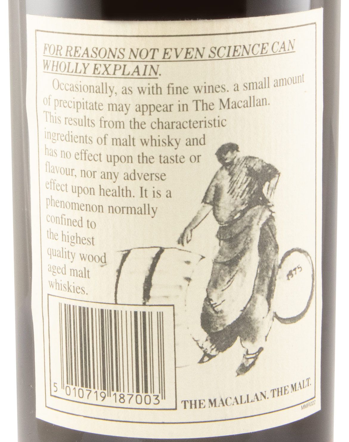 1980 Macallan Sherry Wood 18 anos