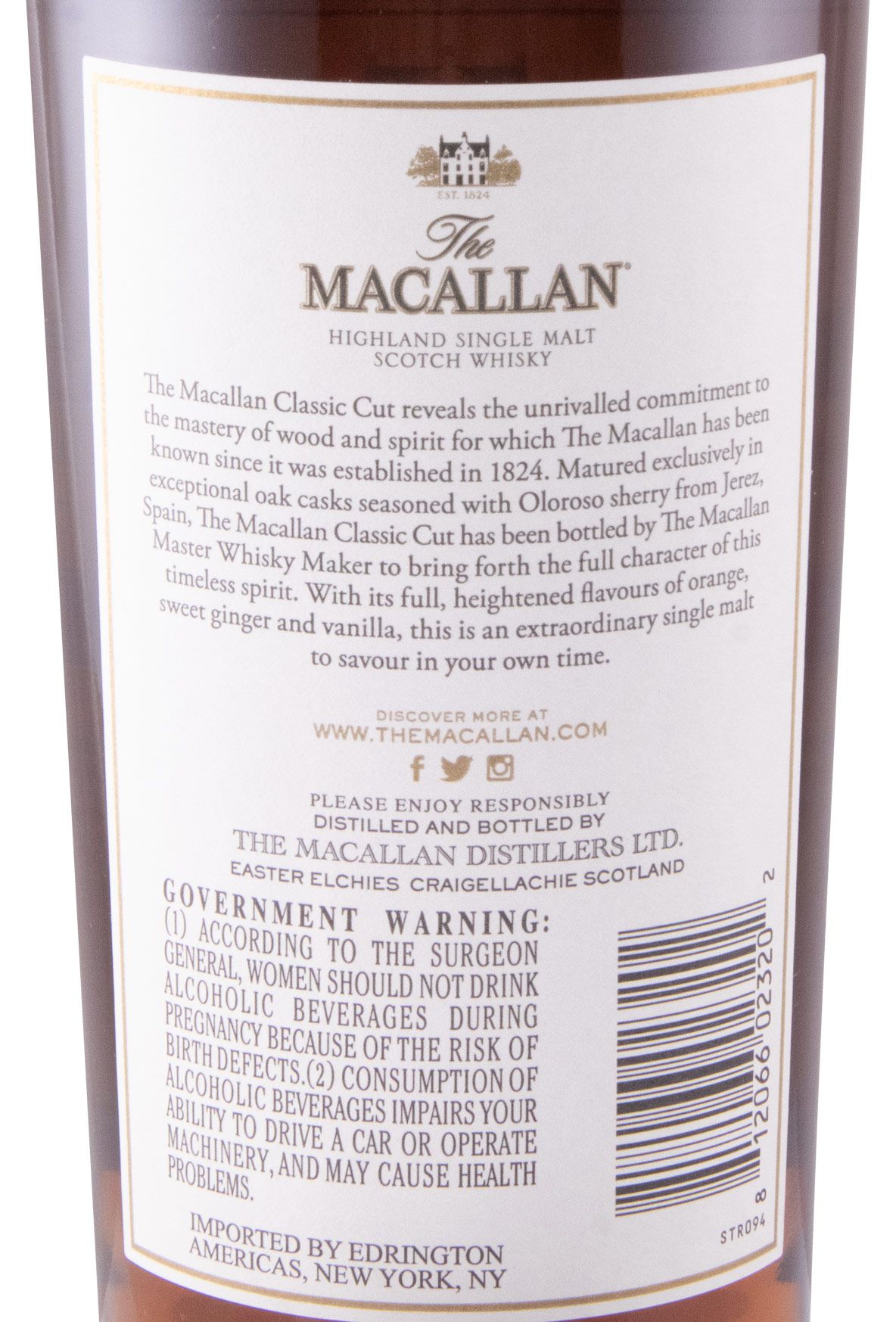 Macallan Classic Cut 2019 Limited Edition 75cl
