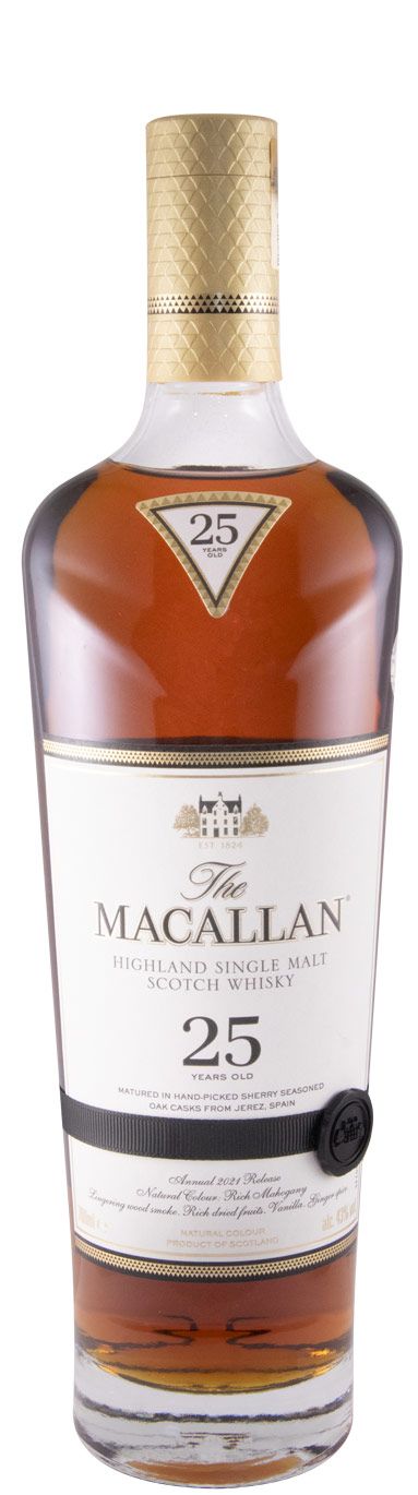Macallan Sherry Oak 2021 Release 25 anos