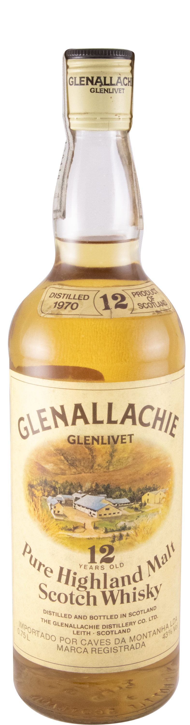 1970 Glenlivet Glenallachie 12 anos 75cl
