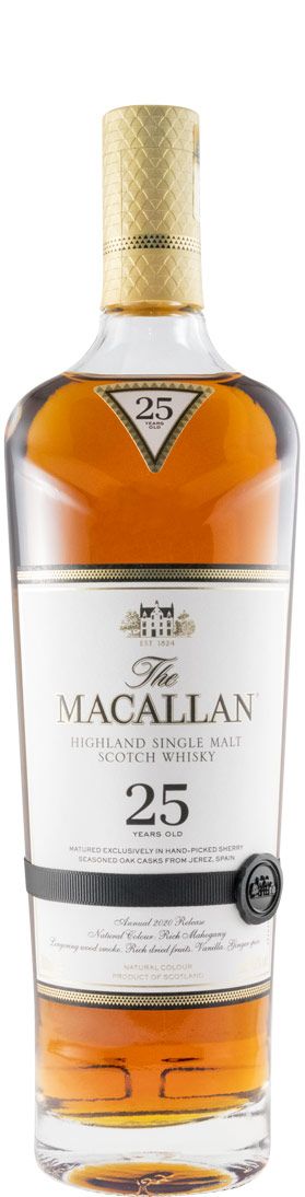 Macallan Sherry Oak 2020 Release 25 anos