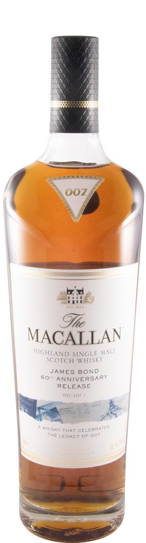 Conjunto Macallan James Bond 60th Anniversary 6x70cl