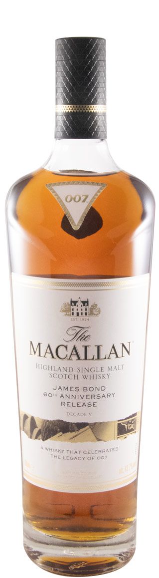 Conjunto Macallan James Bond 60th Anniversary 6x70cl
