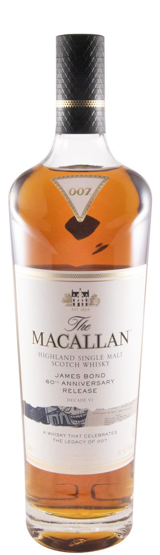 Conjunto Macallan James Bond 60th Anniversary 6x70cl