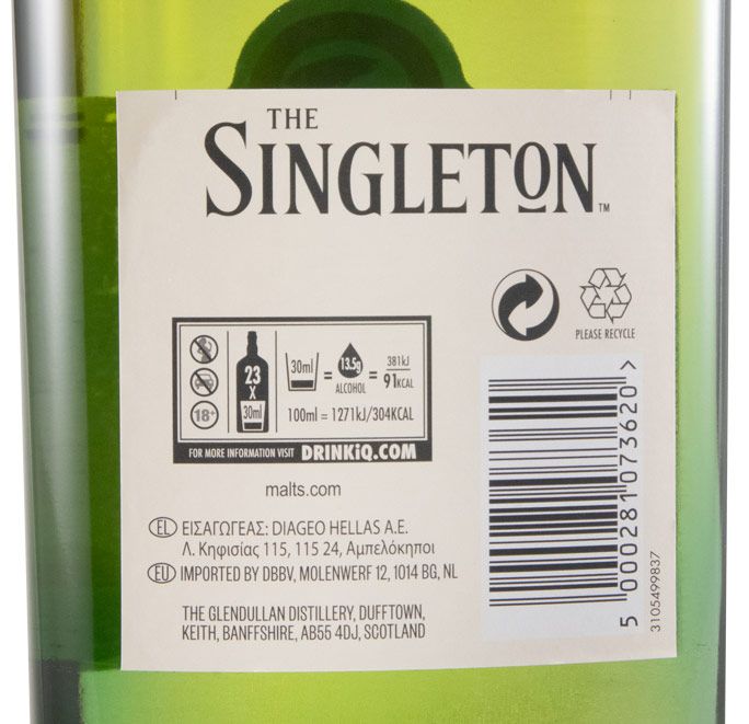 Singleton of Glendullan The Silken Gown 2023 Special Release 14 anos