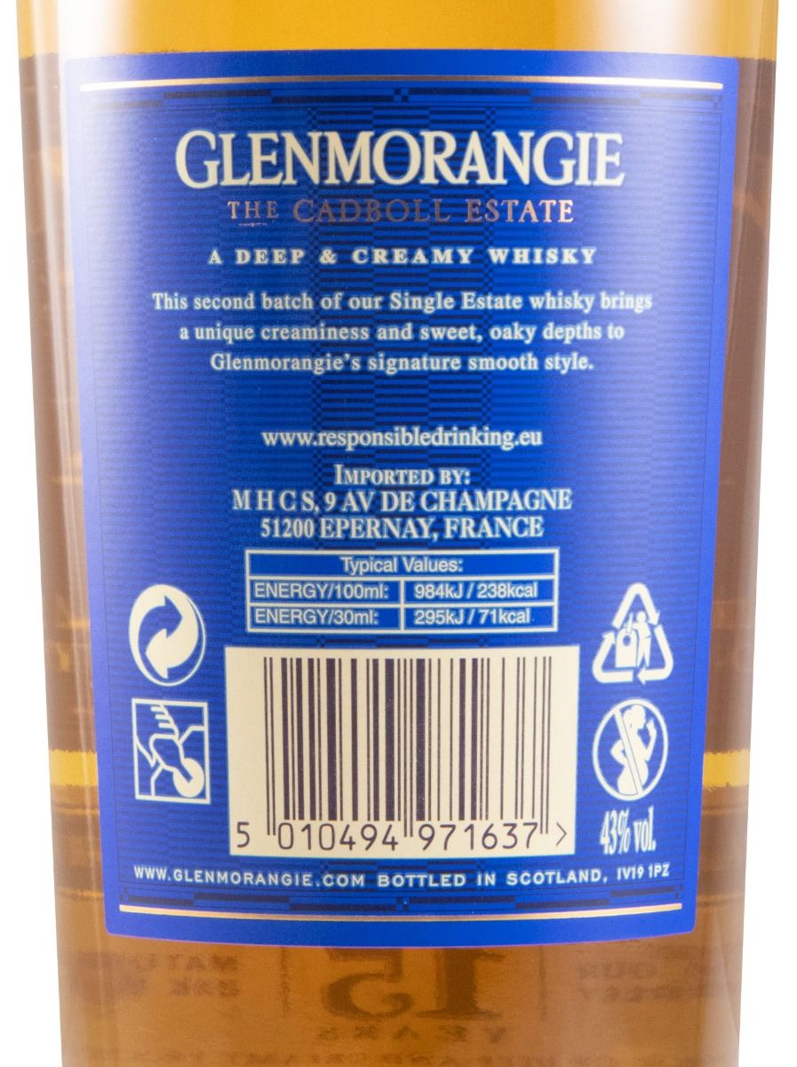 Glenmorangie The Cadboll Estate Batch N.º 2 15 years (former bottle)