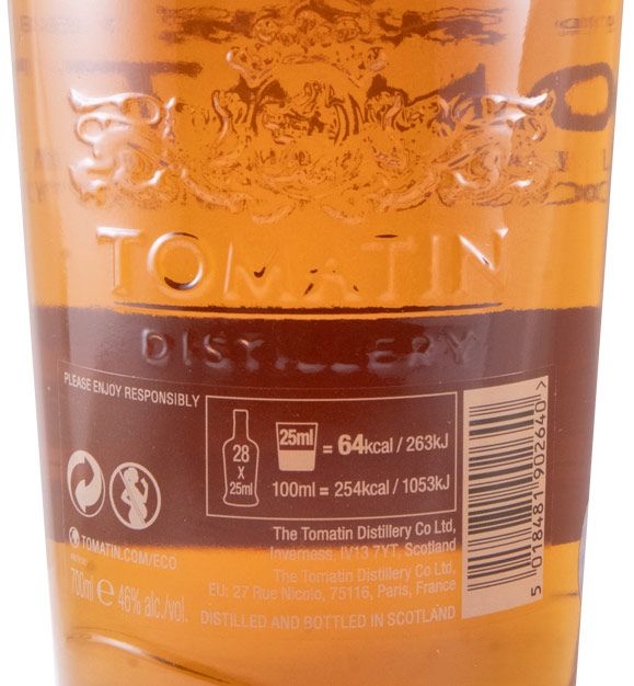 Tomatin Portuguese Collection Port Casks Edição Limitada 15 anos