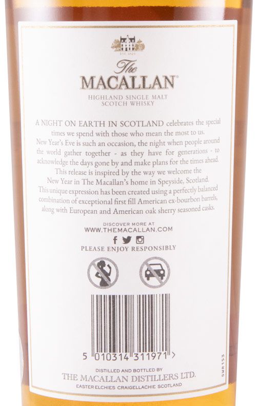 Macallan A Night on Earth in Scotland 43%