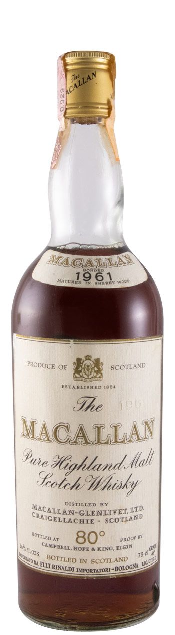 1961 Macallan Sherry Wood