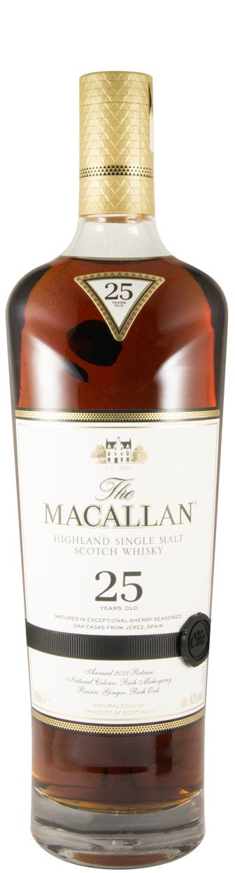 Macallan Sherry Oak 2023 Release 25 anos