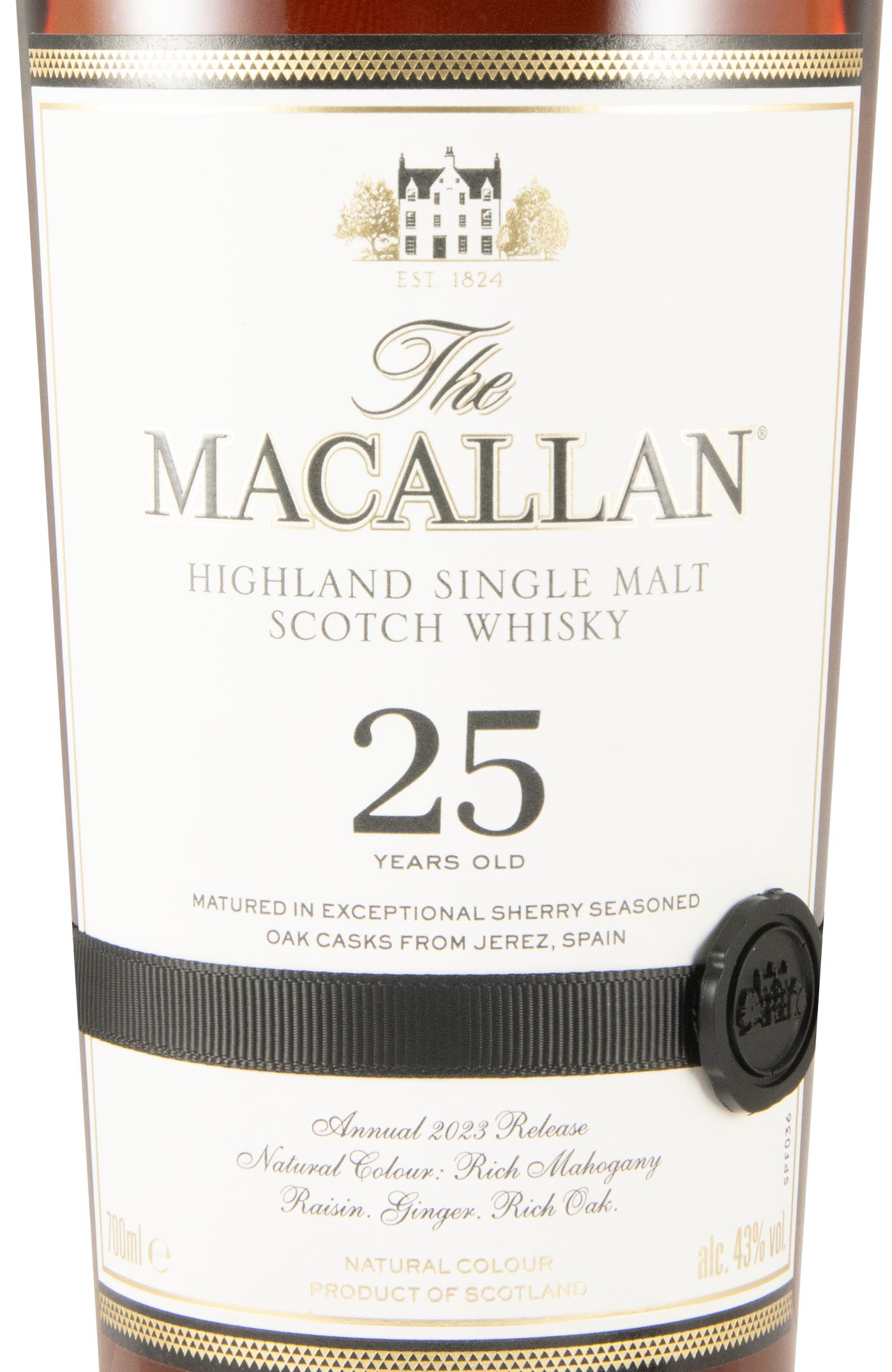 Macallan Sherry Oak 2023 Release 25 anos