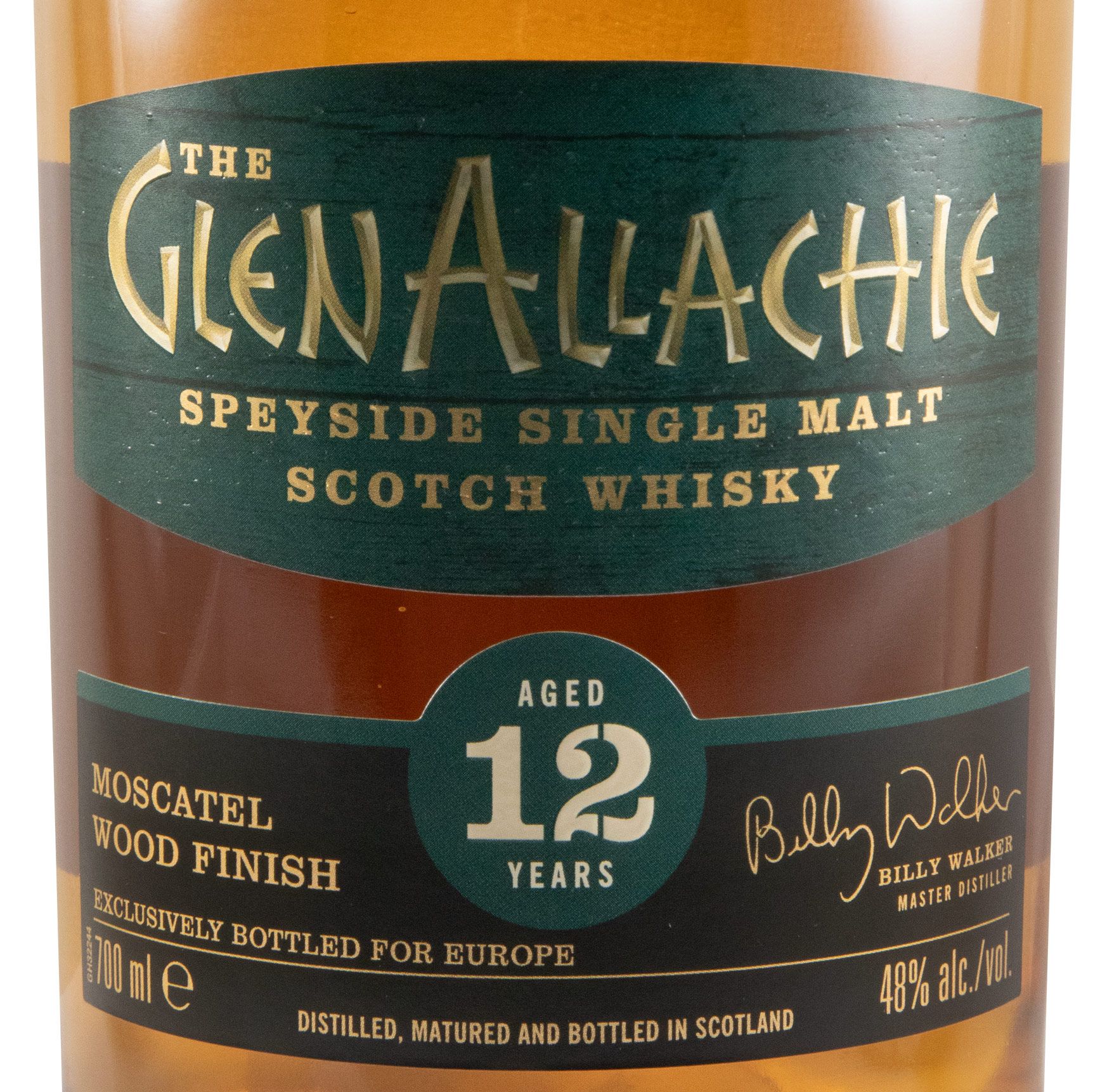 Glenallachie Moscatel Wood Finish 12 anos
