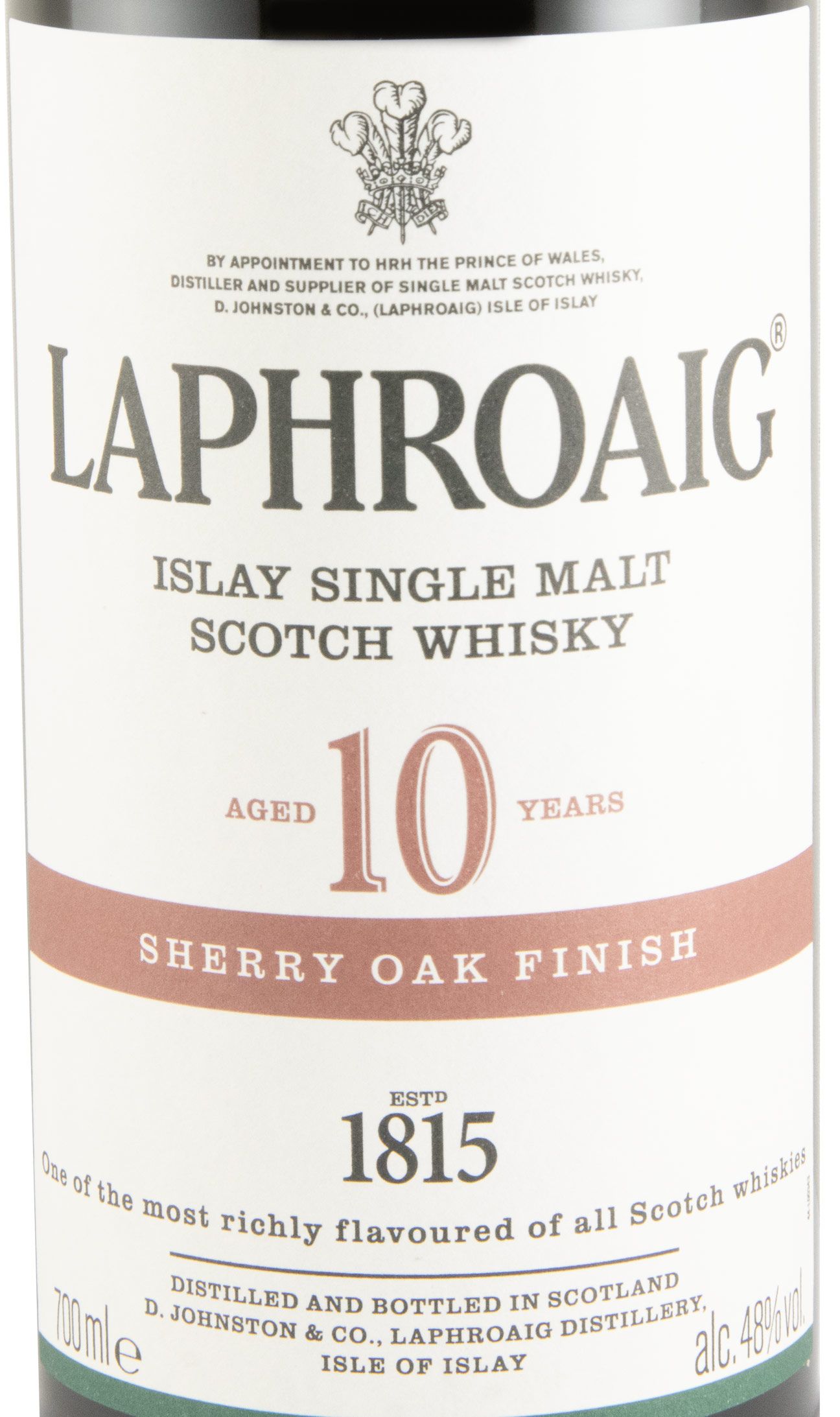 Laphroaig Sherry Oak 10 anos