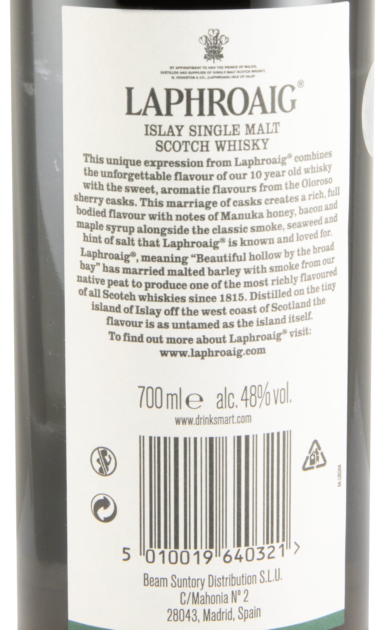 Laphroaig Sherry Oak 10 anos