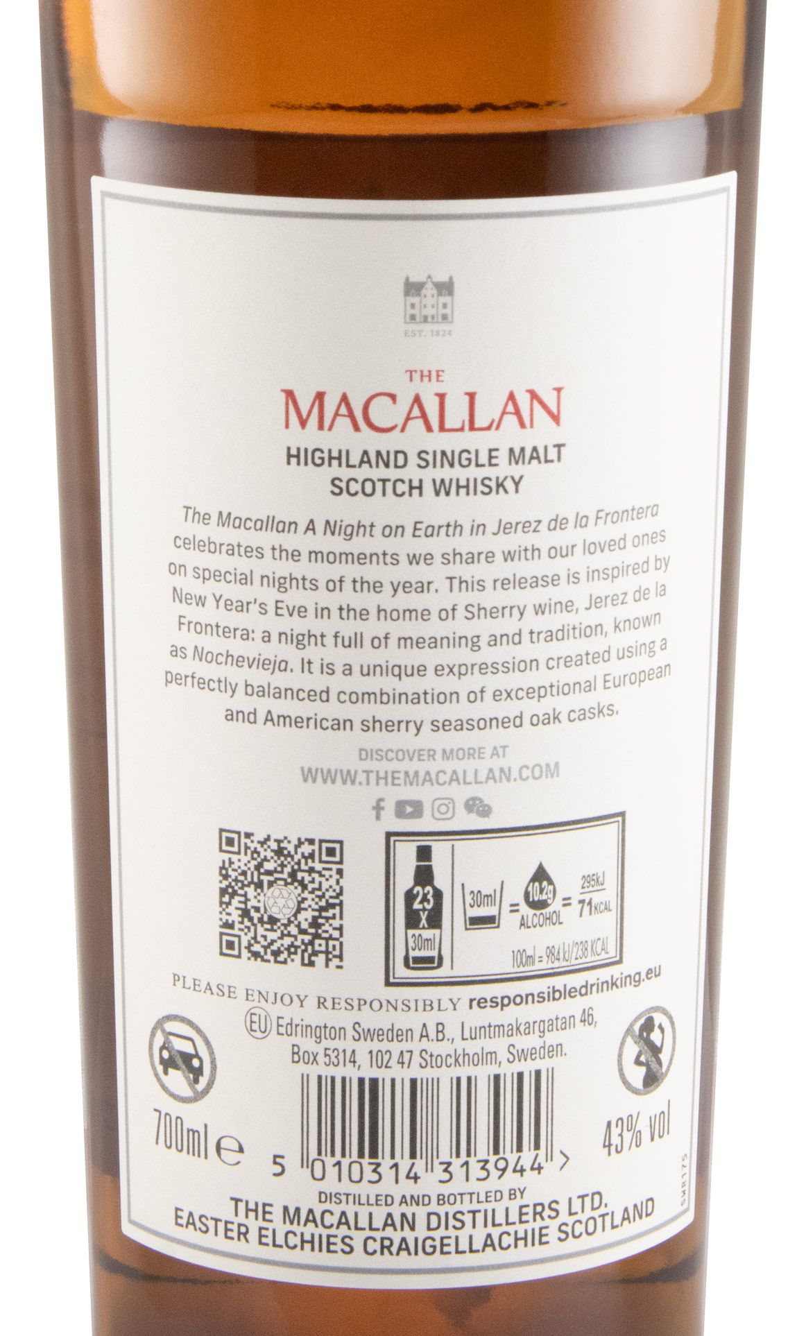 Macallan A Night on Earth in Jerez de la Frontera