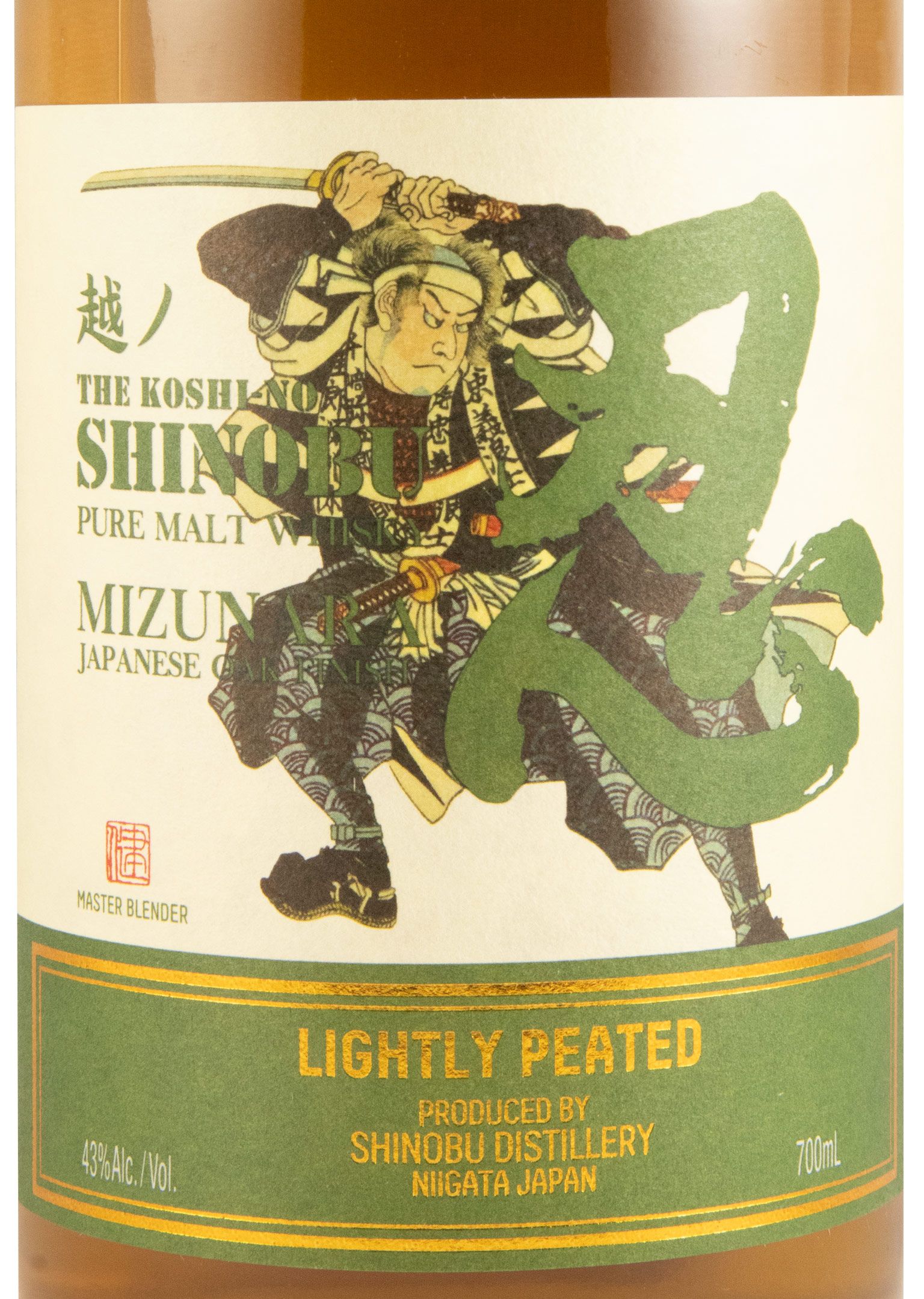 Shinobu The Koshi-No Lightly Peated Mizunara Oak Pure Malt