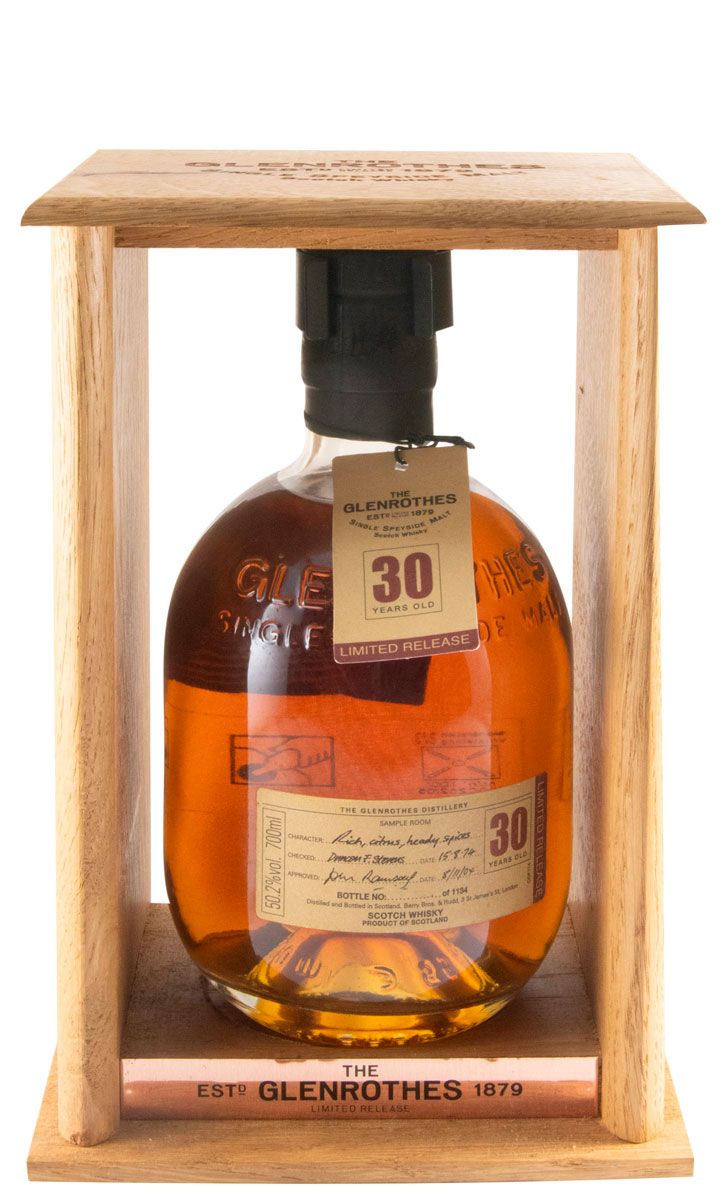 Glenrothes Limited Realese 30 anos (garrafa n.º 12)
