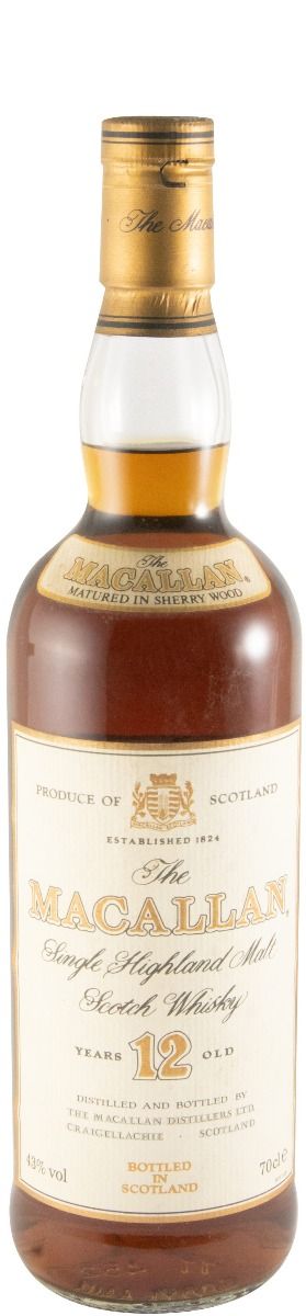 Macallan Sherry Wood 12 anos 43% (garrafa antiga)