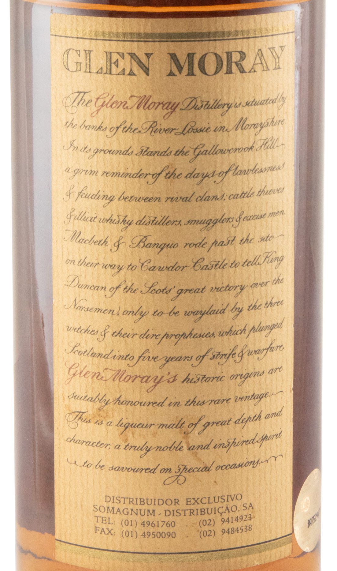 1964 Glen Moray Glenlivet