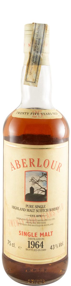 1964 Aberlour 25 years (bottled in 1989) 75cl
