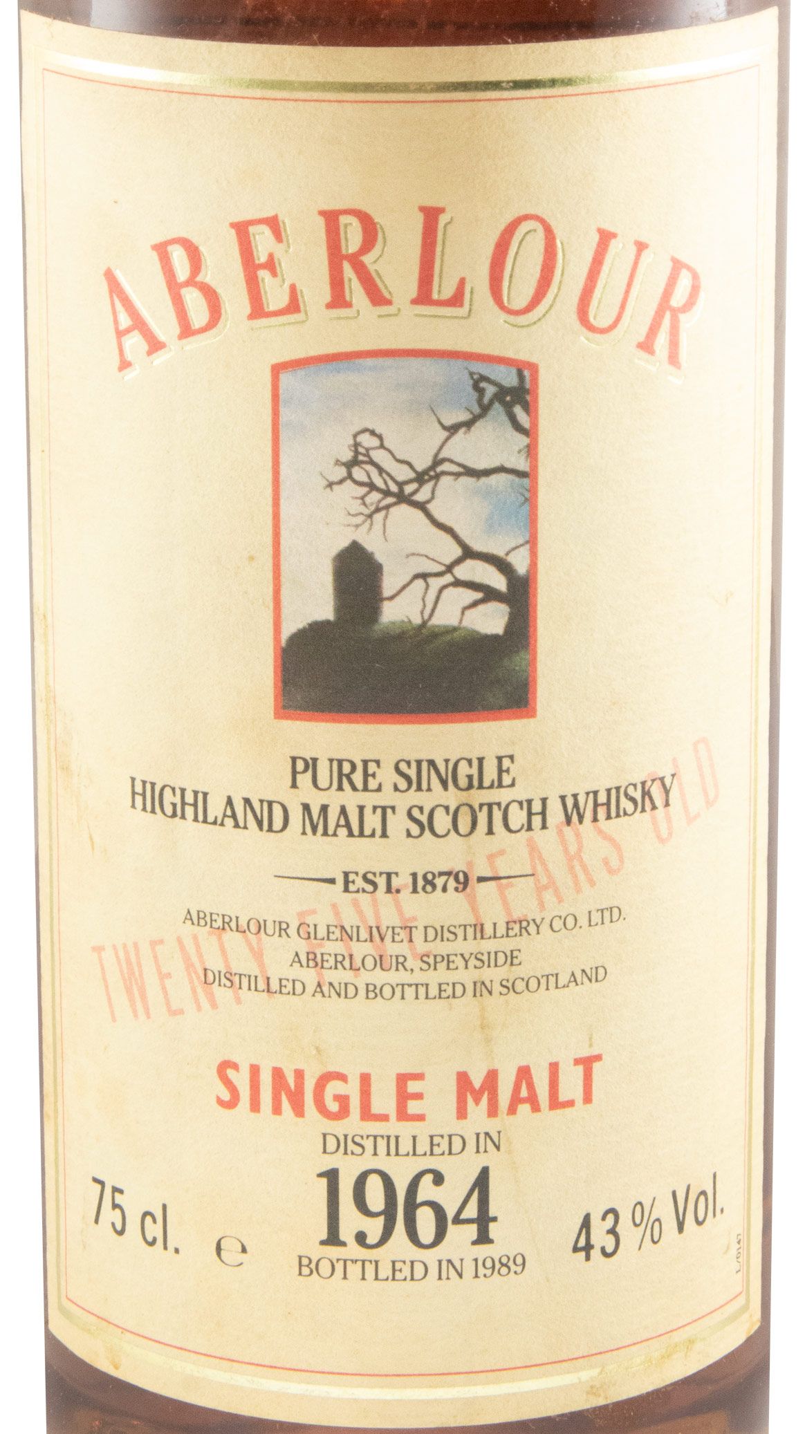 1964 Aberlour 25 years (bottled in 1989) 75cl