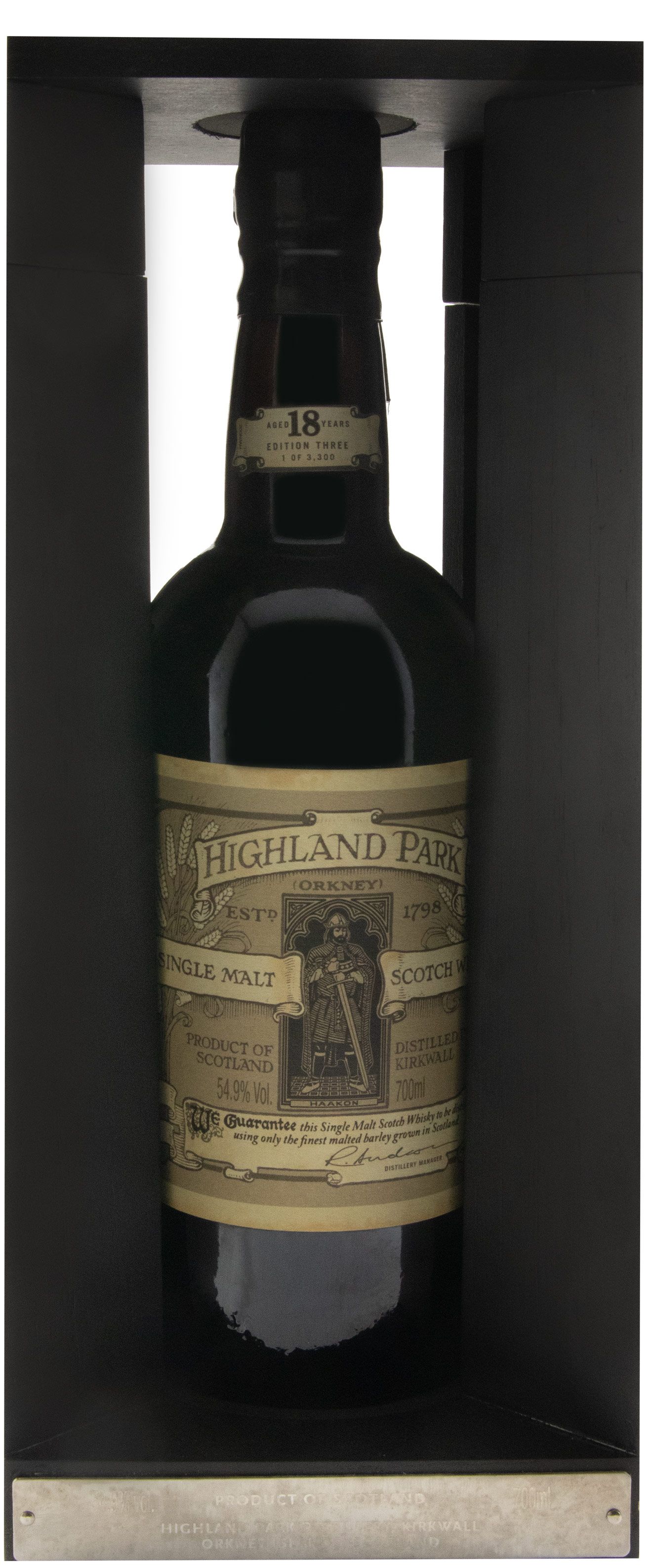 Highland Park Edition Three 18 anos