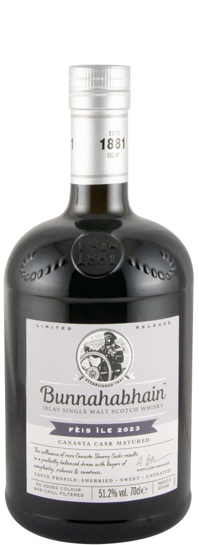 2023 Bunnahabhain Fèis Ìle Canasta Cask Matured Limited Release