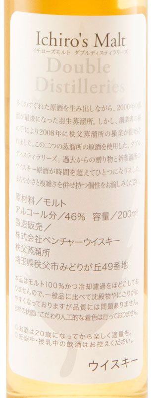Chichibu Ichiro's Malt Double Distilleries 20cl