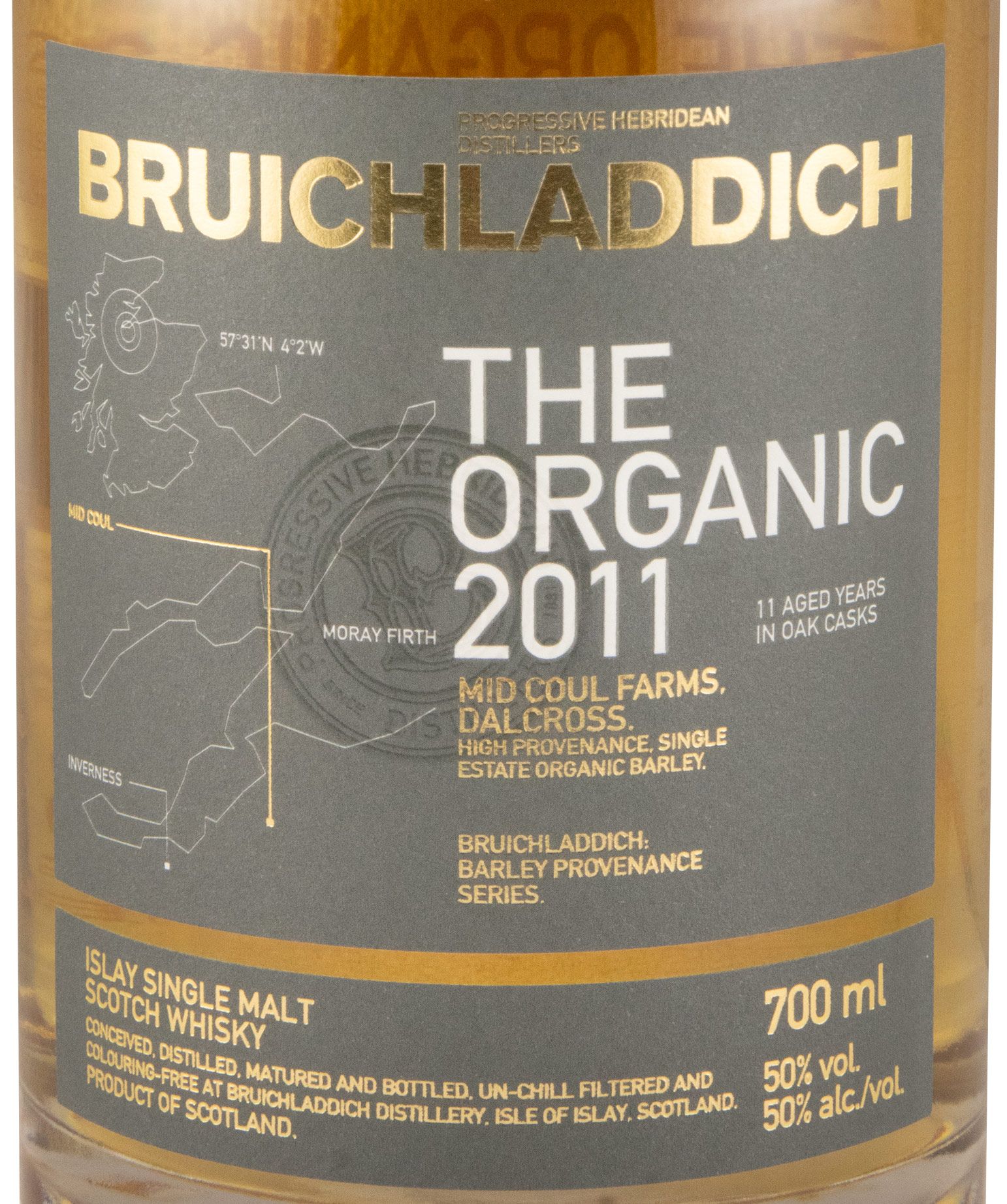 2011 Bruichladdich The Organic 11 years