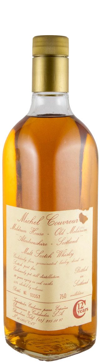 Michel Couvreur 12 anos (garrafa n.º 03357) 75cl