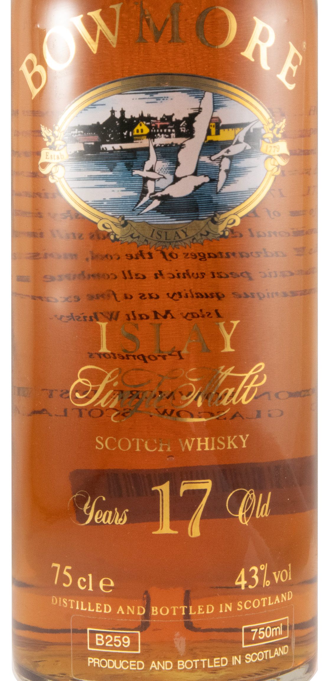 Bowmore 17 anos 75cl