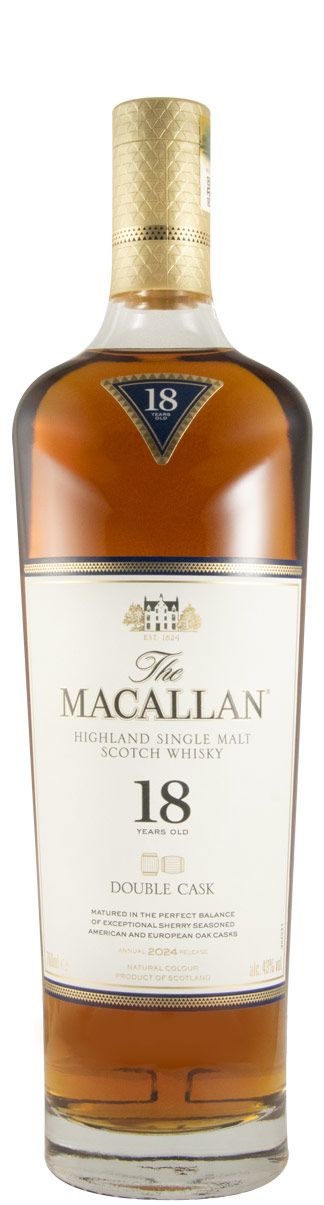 2024 Macallan Double Cask 18 anos