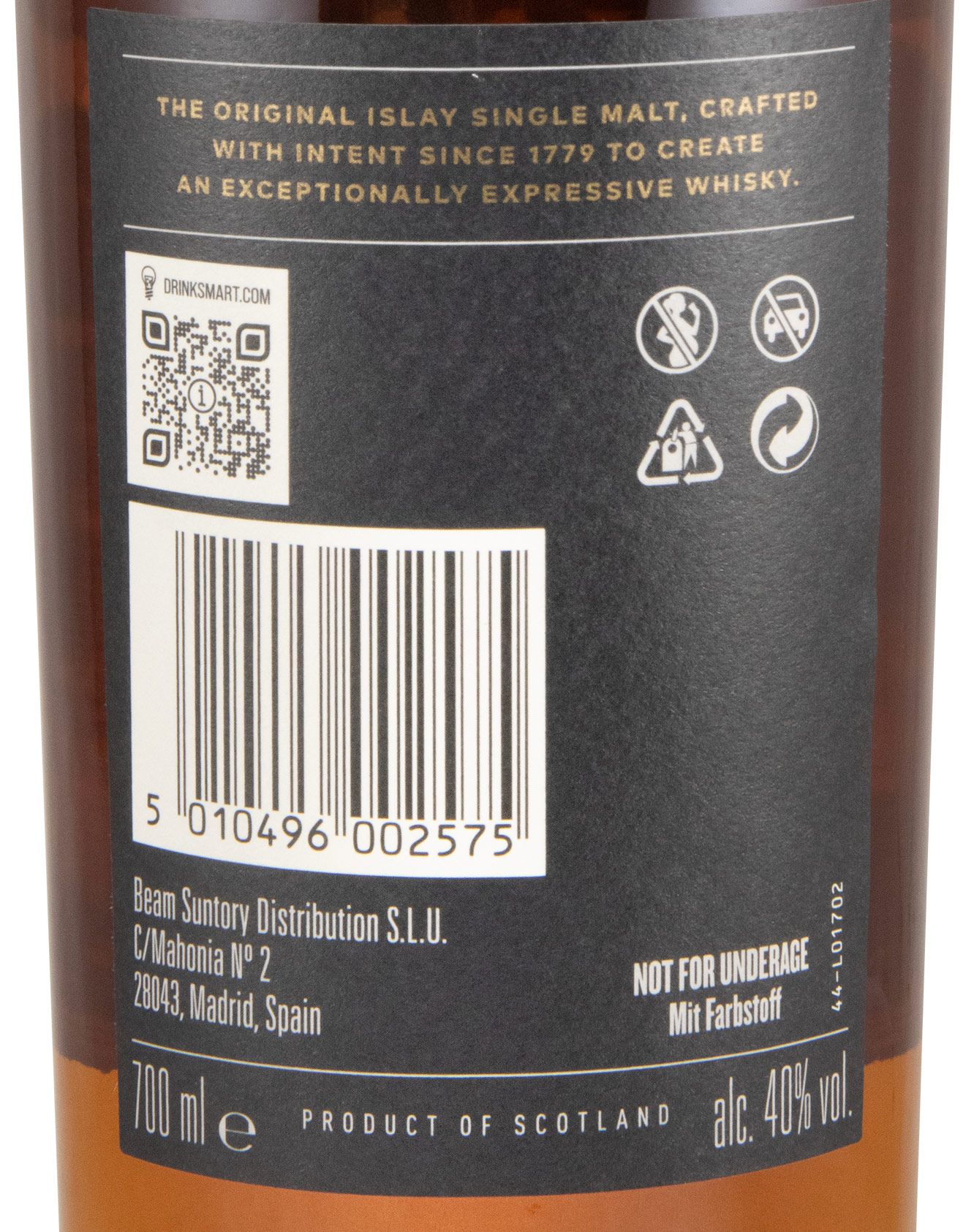 Bowmore Sherry Oak Cask 12 anos