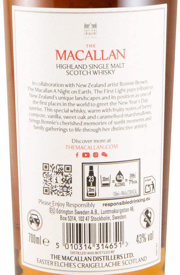 Macallan A Night on Earth The First Light