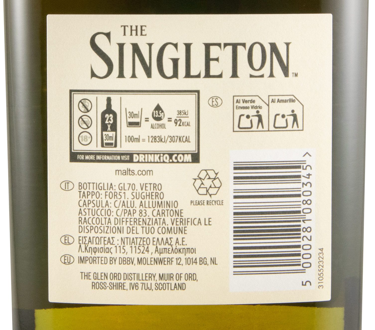 Singleton Glen Ord 2025 Special Release 17 years