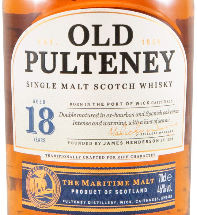 Old Pulteney 18 anos