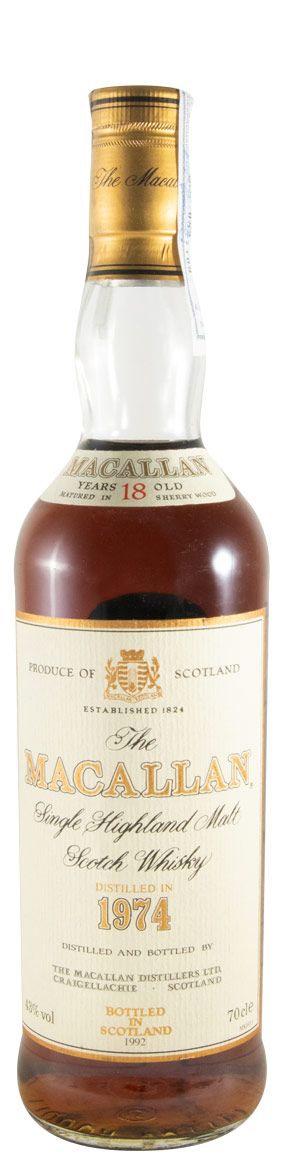 1974 Macallan Sherry Wood 18 anos
