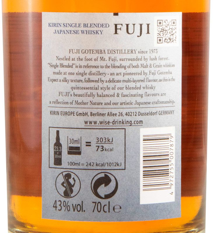 Fuji Single Blended