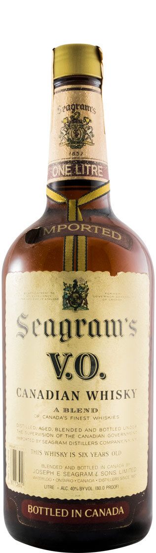 1979 Seagram's VO 6 anos 1L