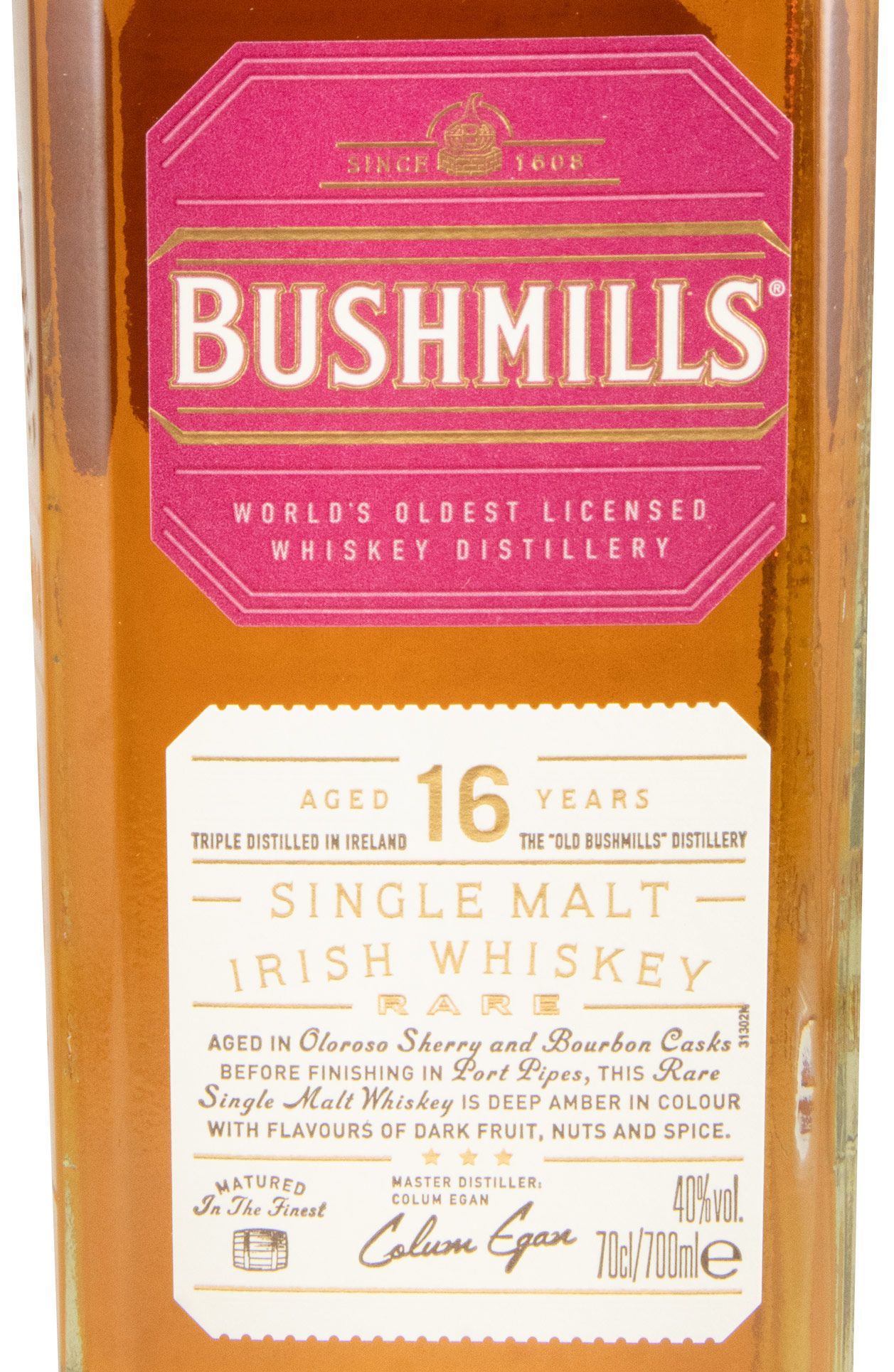 Bushmills Single Malt 16 anos