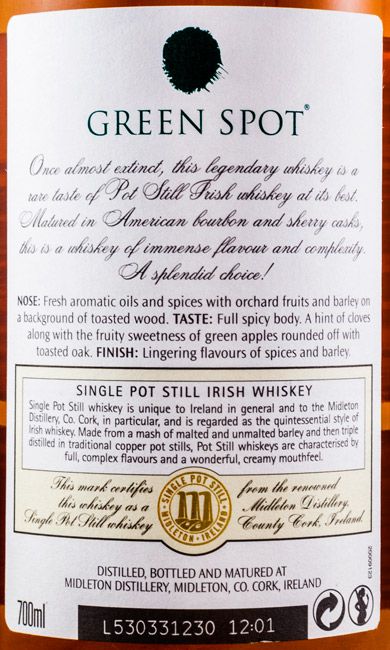 Green Spot Single Pot Still