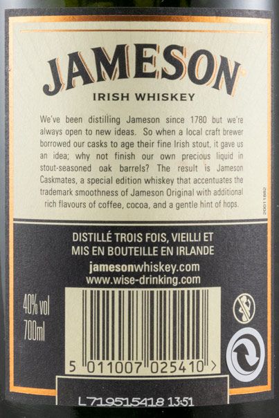 Jameson Caskmates Stout Edition Beer Barrels