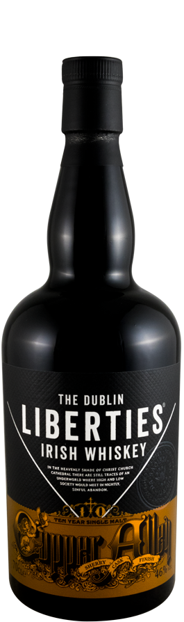 The Dublin Liberties Copper Alley Sherry Cask Finish Single Malt 10 anos